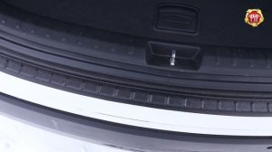 Накладка на задний бампер Hyundai Santa Fe (russ-artel.ru)