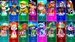 Paw Patrol All Video Megamix MARSHALL VS CHASE VS RUBBLE VS SKYE VS MOTOR VS LIBERTY VS AL