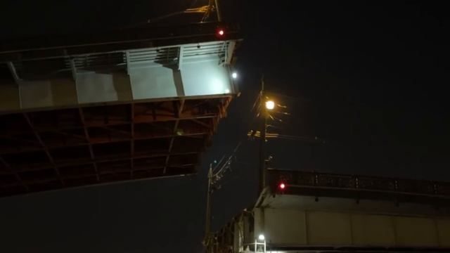 Ночное разведение мостов Санкт-Петербу 2025.
