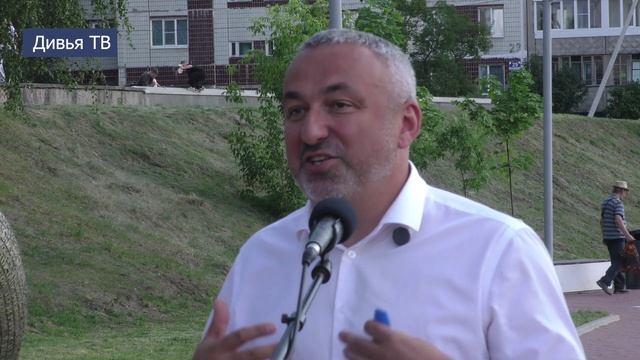 Открытие новых арт-объектов в Тихвине смотреть онлайн