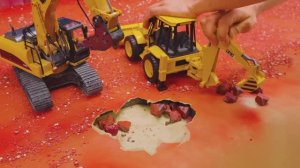 Остров пиратов: самосвал и экскаватор раскапывают сундук! 🏴☠️