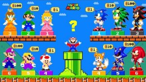 МАРИО МОЖЕТ КУПИТЬ ВСЕХ ДРУЗЕЙ! 🛒 СОНИК, ЛУИДЖИ, ПИЧ - ЛЮБОГО В СВОЮ КОМАНДУ!