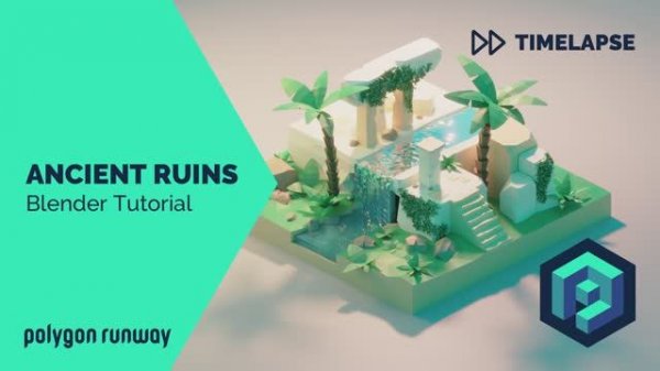 Ancient Ruins - Low Poly 3D Modeling Tutorial
