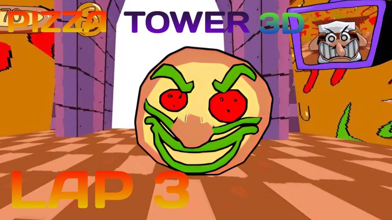Pizza Tower 3D Lap 3 (John Gutter) смотреть онлайн