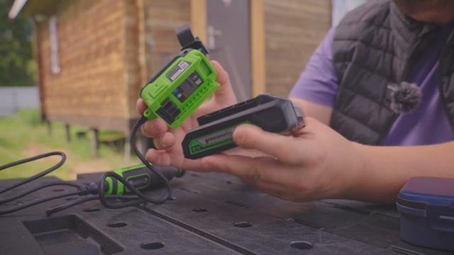 Тест аккумуляторного гравёра Greenworks G24RT (арт. 3200807)