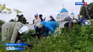 В Верхтеченском Свято-Троицком женском монастыре не только молятся, но и трудятся