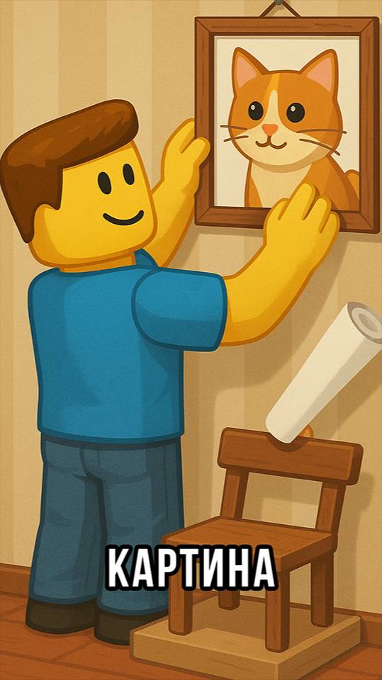 Создание картины в Roblox Studio.