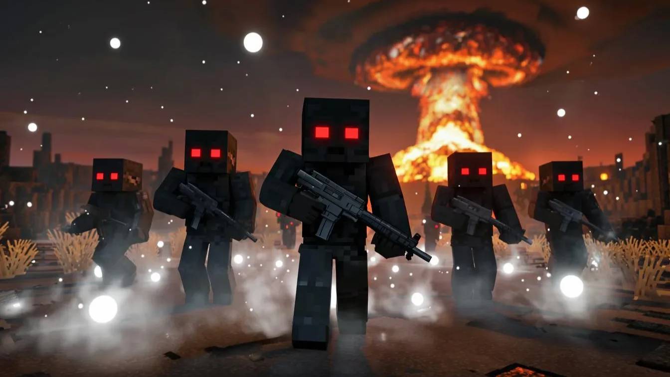 Вот и закончилась война ценой ядерного удара Minecraft The Last Day of War глава 1 часть 2 смотреть онлайн