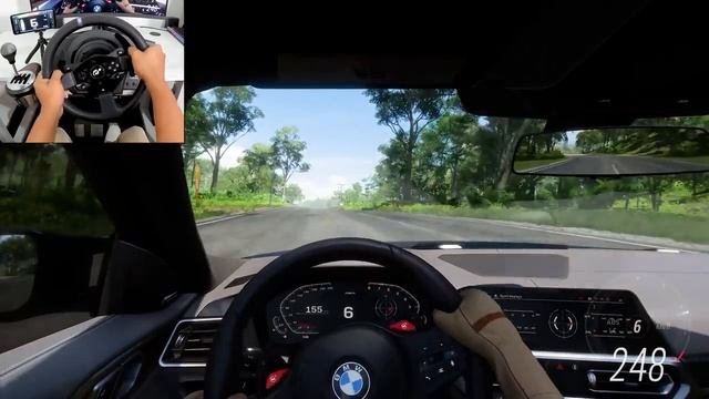 BMW M4 Competition Coupe.Гонки на купе