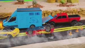 Авария в городе: как работают пожарные, полиция и скорая помощь 🚒🚑🚓