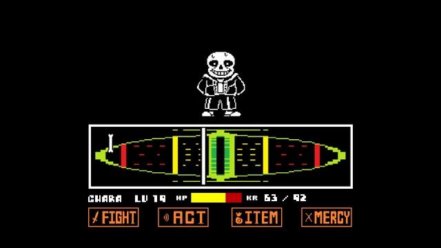 Битва с Сансом без предметов