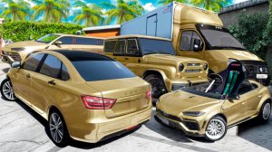 Угнал кучу золотых чит тачек и огромный монстр трак у мажора за 180 сек! Битва воров в ГТА 5 Онлайн