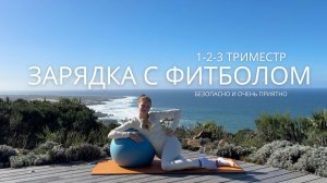 КОМПЛЕКС С ФИТБОЛОМ ДЛЯ БЕРЕМЕННЫХ (и не только) / 1-2-3 триместр