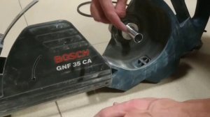 Штроборез - Бороздодел Bosch GNF 35 CA. Инструмент для штробления стен под проводку. Инструкция