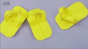 Крутые Тапочки - сланцы из бумаги | Оригами поделки своими руками