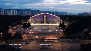 MIIB DRON - Острой отдыха - Маяк, Стадион Енисей, Дворец Ярыгина, Коммунальный мост (Fimi mini v2)