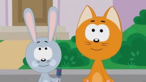 Котенок Котэ - Пешеходный светофор - Песенка мультик для малышей про правила безопасности на дороге