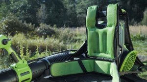 Тест аккумуляторных воздуходувок Greenworks GD40BG3 (арт.2408207), GD40BPG2 (арт.2408107)