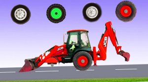 Мультики про машинки. Угадываем правильные колеса. Мультфильмы для детей смотреть онлайн.