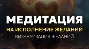 Медитация на исполнение желаний. Визуализация целей и желаний
