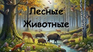 Лесные животные. (Изучаем лесных животных)