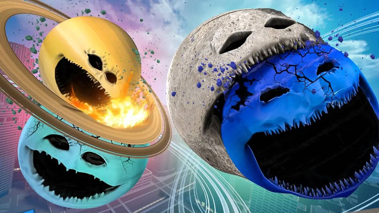 ПЛАНЕТЫ ПРОСНУЛИСЬ! БИТВА ПЛАНЕТ В Garry`s Mod смотреть онлайн