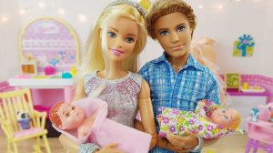 КУКЛЫ БАРБИ СЕРИИ ПРО ПАПУ 2