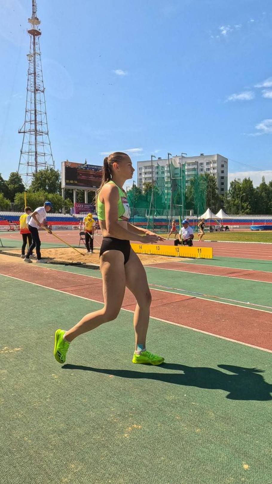 Первенство России U23. Тройной Прыжок. Мария Есаулова.