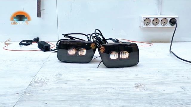 Chevrolet TrailBlazer комплект светодиодных тюнинг фар! смотреть онлайн