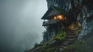 Место для души - Неземная медитативная музыка с глубоким успокаивающим звуком дождя, фоновая музыка