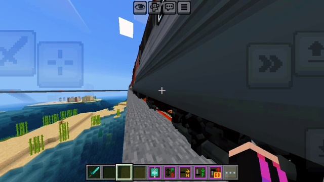 Поезд РЖД в майнкрафт! смотреть онлайн