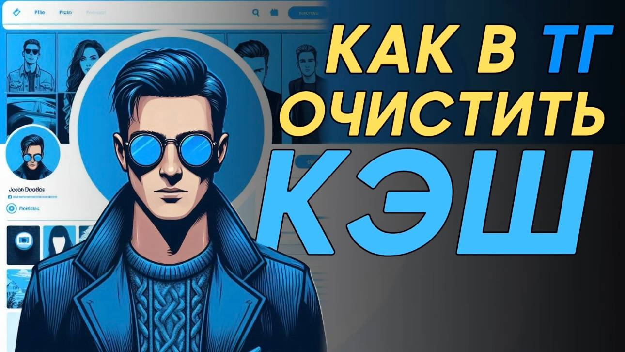 Как очистить кэш в телеграм? Как удалить кэш в телеграм? смотреть онлайн