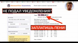 ЧТО БУДЕТ ЕСЛИ НЕ ПОДАВАТЬ ЕЖЕКВАРТАЛЬНЫЕ УВЕДОМЛЕНИЯ ИП?