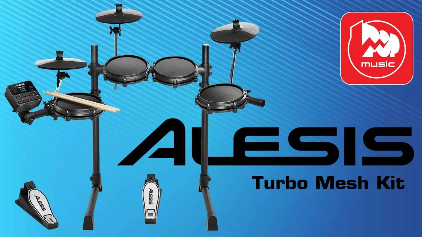 Электронная барабанная установка ALESIS TURBO MESH KIT