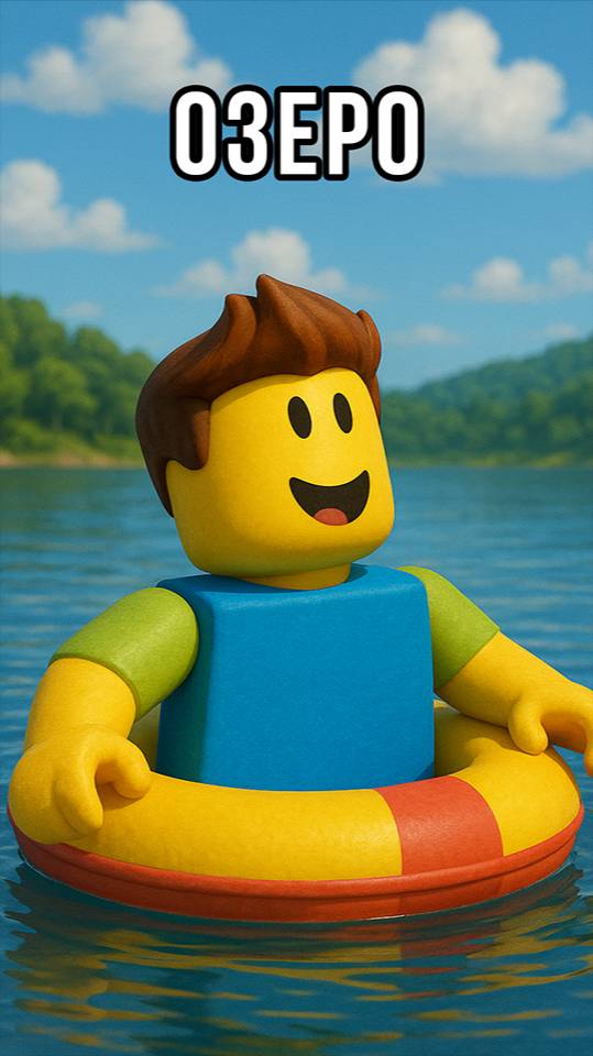 Создание озера в Roblox Studio