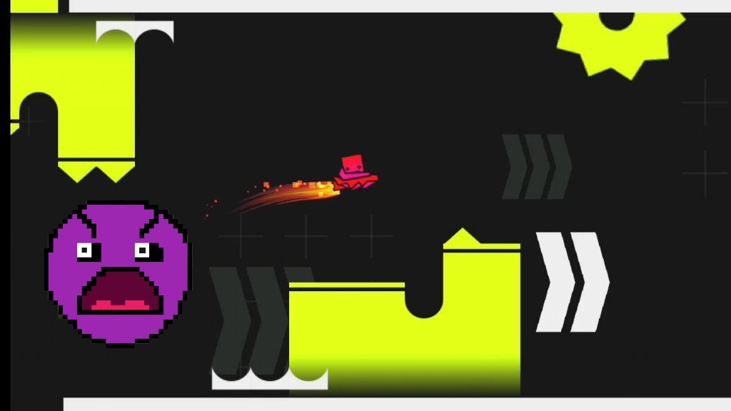 Geometry Dash. Ежедневный уровень. TEMPO by DKITEY смотреть онлайн