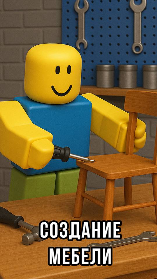 Roblox Studio - Создание мебели.