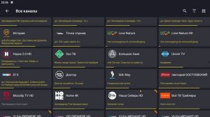 LINK TV - приложение для просмотра телевизионный каналов без абонентской платы.