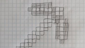 как нарисовать кирку из майнкрафта