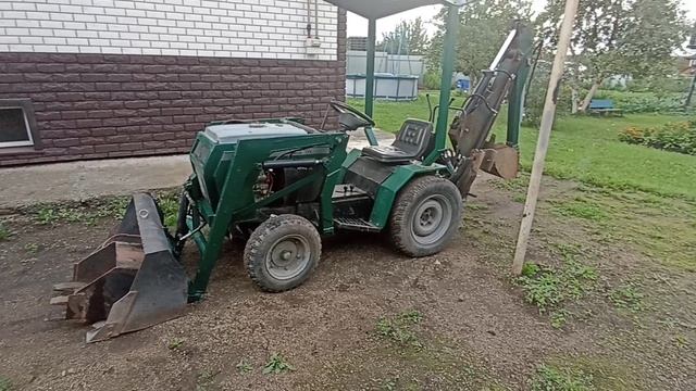 САМОДЕЛЬНЫЙ МИНИТРАКТОР смотреть онлайн