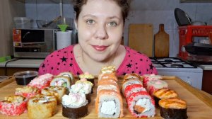 Мукбанг Роллы