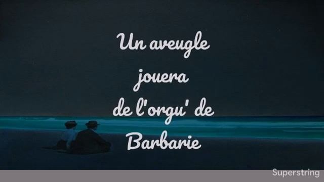 Un Jour, Tu Verras (One Day, You Will See) - Marcel Mouloudji (360p)