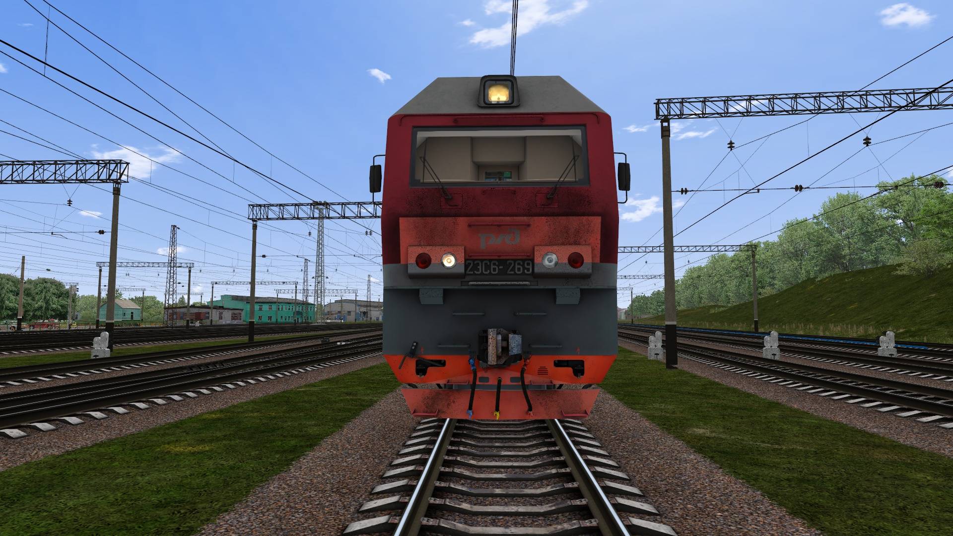 [RailTrainSim MDD] | Запуск электровоза 2ЭС6 Синара