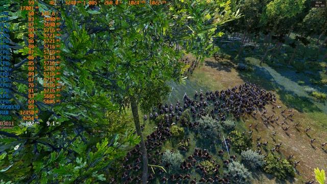 Troy A Total War Saga 1440p Max - RTX 5090 - 9950X3D @ 5.8 смотреть онлайн