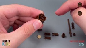 Собираем эрху из конструктора QBRIX KIDS - детские конструкторы с видеоинструкцией