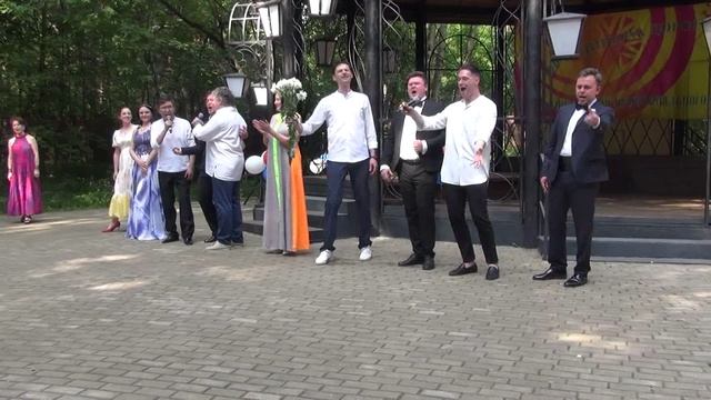 Ах, ты душечка. Финальное исполнение песни всем дружным мужским табором)