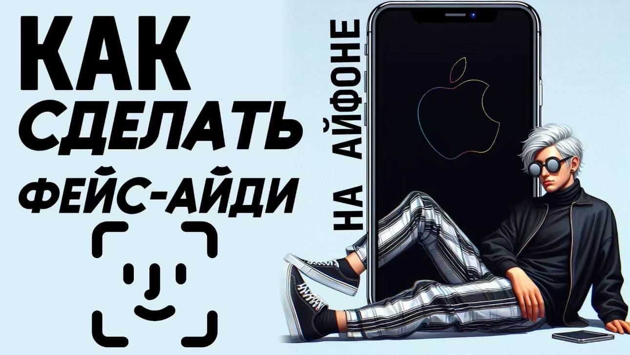 Как сделать фейс айди на айфон? Как добавить фейс айди на айфоне? #iphone #айфон #какнаайфон смотреть онлайн