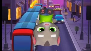 Говорящий Том бег за золотом