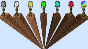 Какая лопата быстрее в Minecraft? Эксперимент