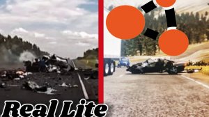 Реконструкция аварии на реальных событиях в BeamNG drive #55